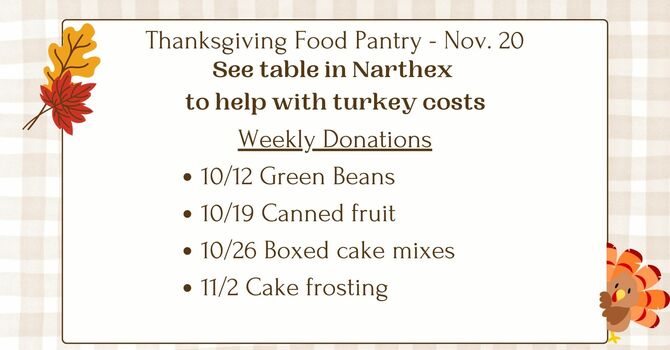 October Pantry Update image