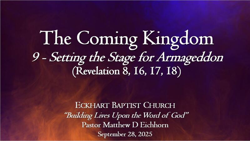 Setting the Stage for Armageddon