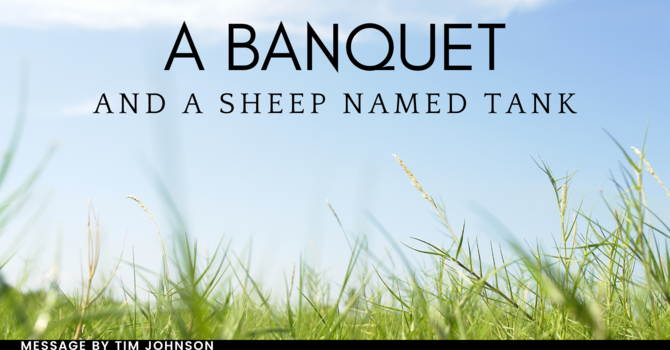 A Banquet and a Sheep Named Tank