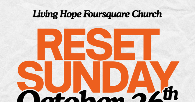 Reset Sunday