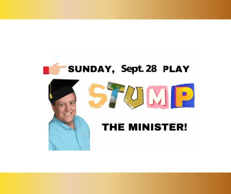 Stump the Minister