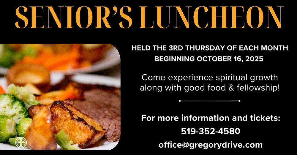 Senior's Lunch