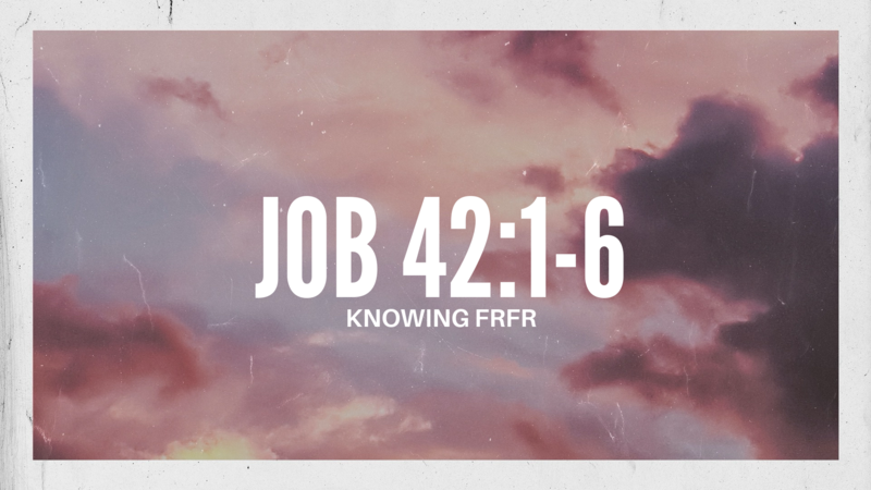 Job 42:1-6