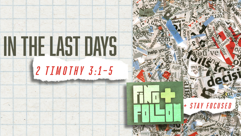 In the Last Days