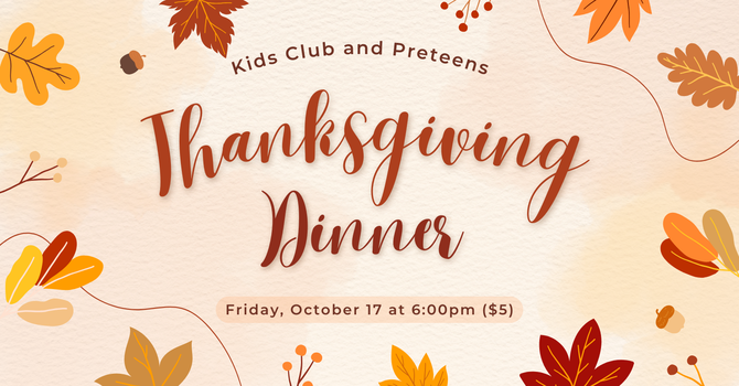 Thanksgiving Dinner