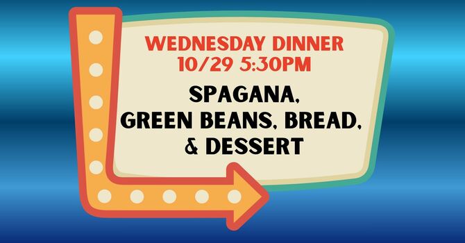 Wednesday Evening Family Meal
