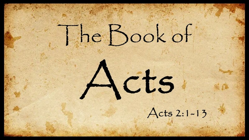 Acts 2:1-13
