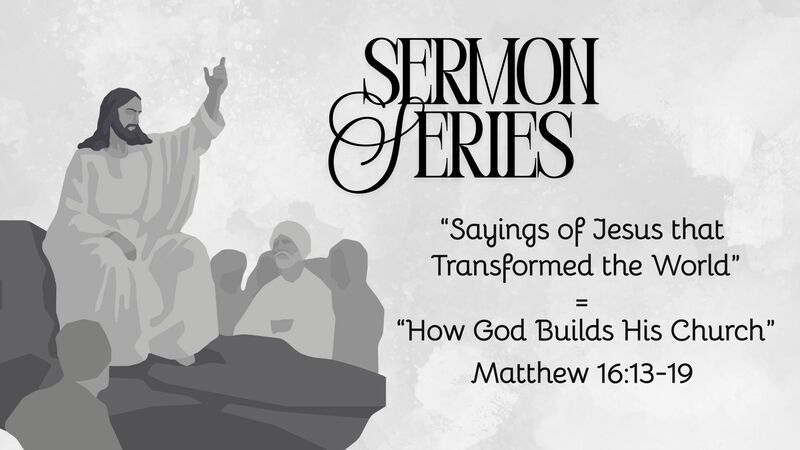 "The Greatest Saying Of Jesus"