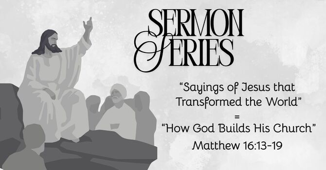 "The Greatest Saying Of Jesus"