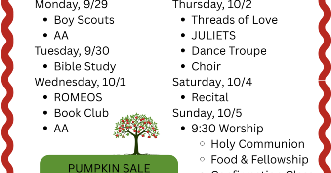 Happenings Sept 21-27 image