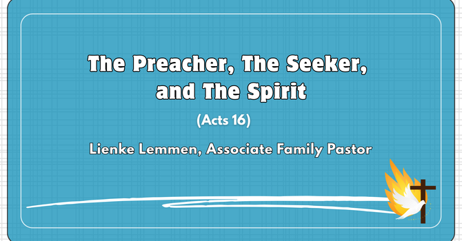 "The Preacher, The Seeker, and The Spirit"
