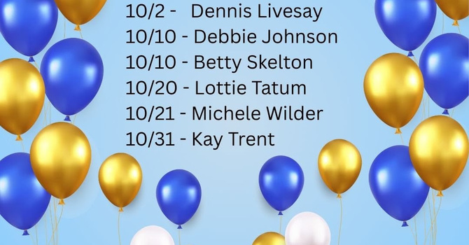 October Birthdays