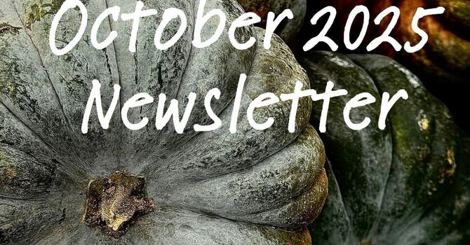 October 2025 Newsletter image