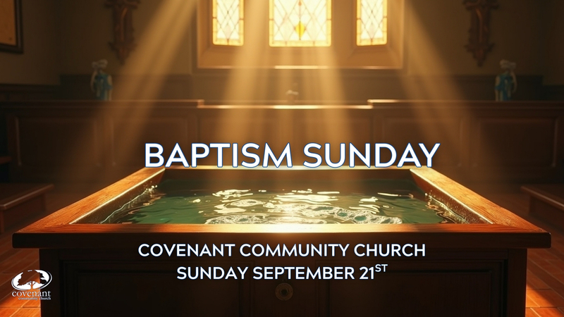 Baptism Sunday