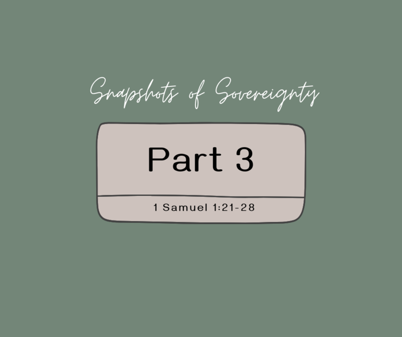 First Baptist Church Kearney MO - Sermon, Snapshots of Sovereignty - Part 3