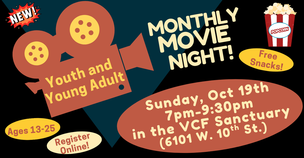 Youth & Young Adults Movie Night!