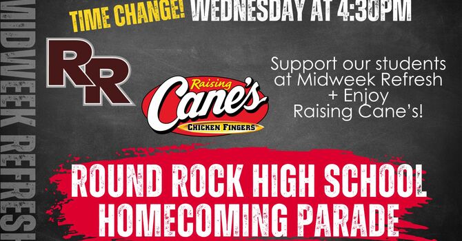 Midweek Refresh at RRHS Homecoming Parade