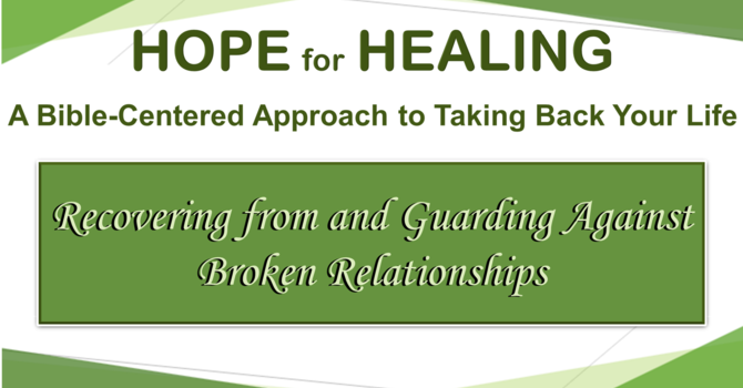 Hope for Healing Class