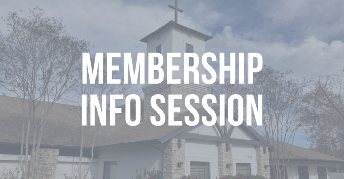 Membership Info Session