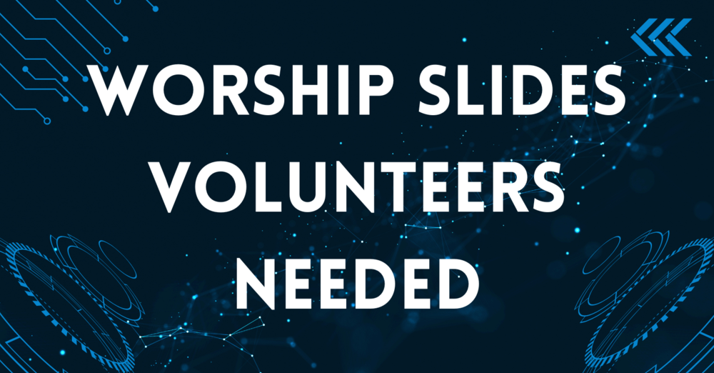 Serve Through Worship Technology