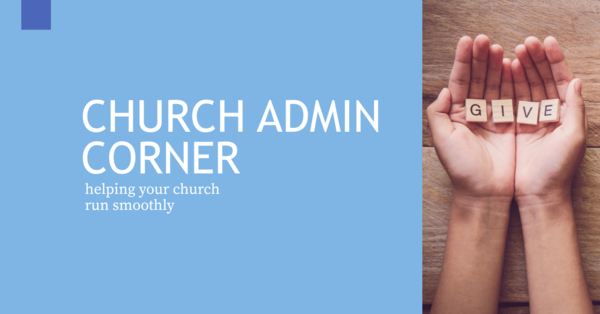 Church Admin Corner