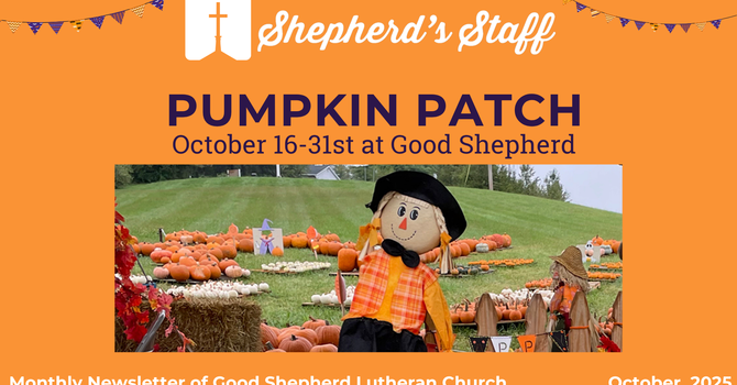 Shepherd's Staff Newsletter October 2025 image