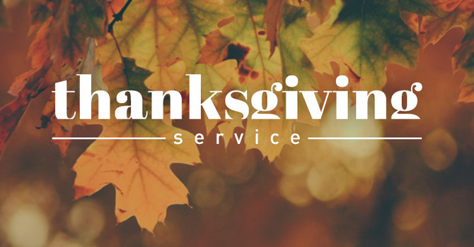 Thanksgiving Service