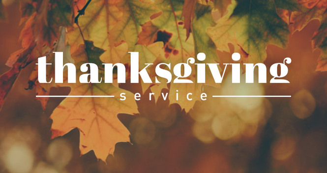 Thanksgiving Service