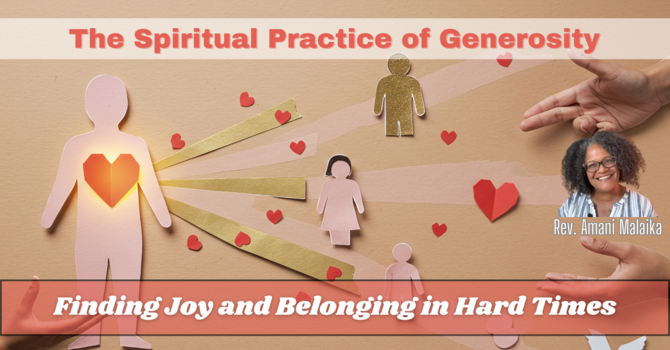 The Spiritual Practice of Generosity image