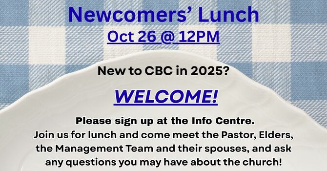 Newcomer's Luncheon