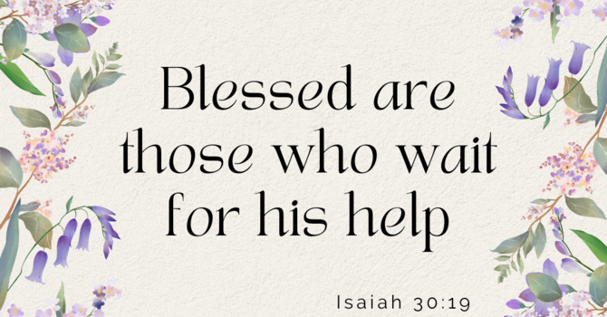 Isaiah 30:19 image