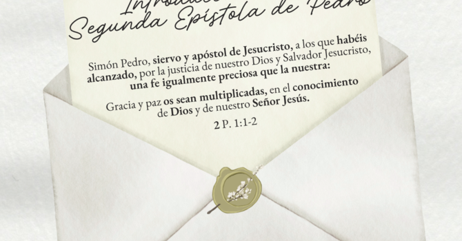 Introducción a La Segunda Epístola de Pedro.  image