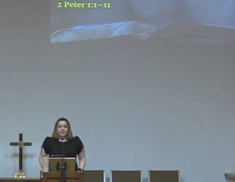 2 Peter 1: 1-11 | Pastor Rachel Heer