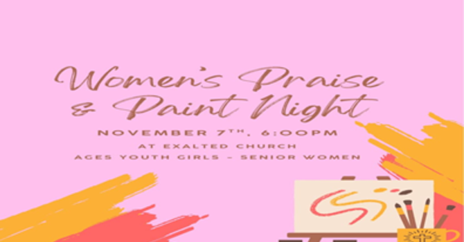 Women's Praise & Paint Night
