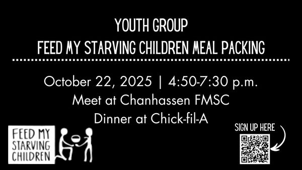 Student Ministry - Feed My Starving Children