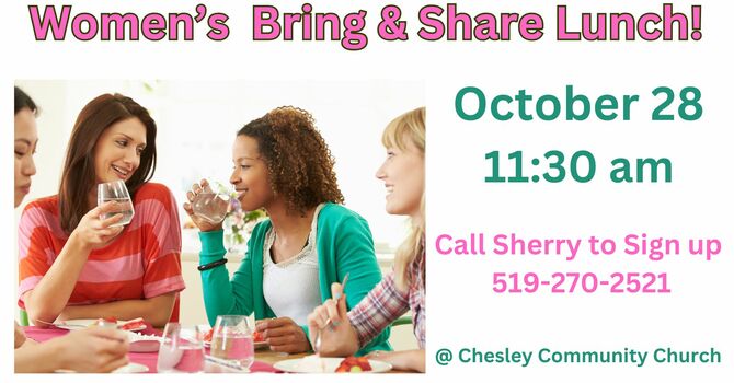 Women's Bring & Share Lunch