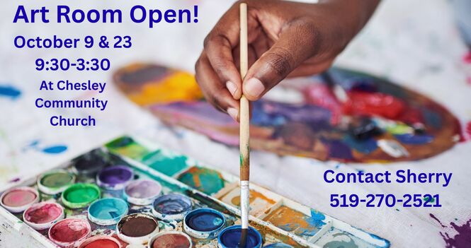Art Room Is Open