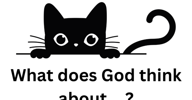 What Does God Think About...?