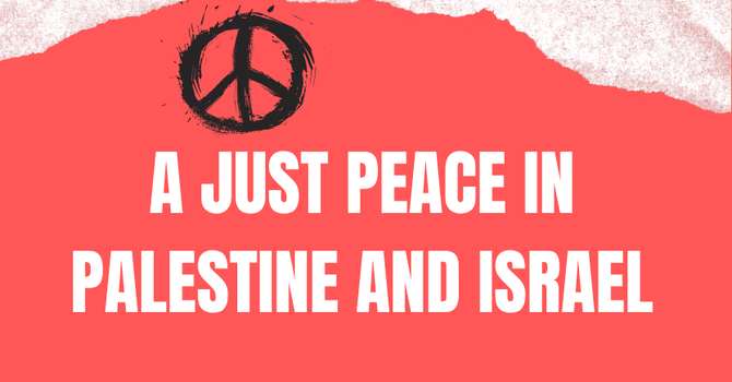 Support a Just Peace in Palestine and Israel image
