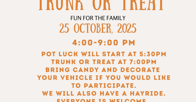 Fall Festival & Trunk or Treat