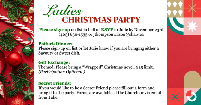 Ladies Christmas Party