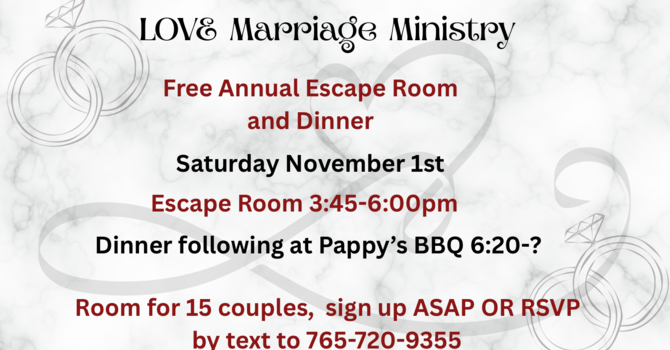 Annual Escape Room Event