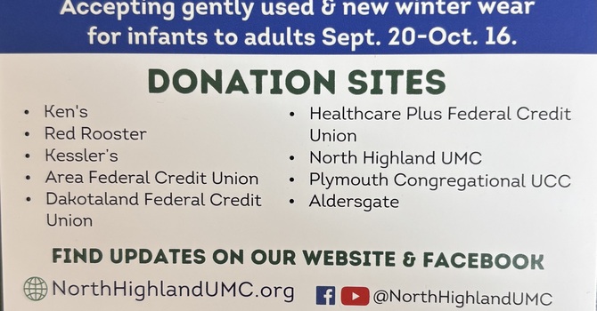 Coat Collecting Continues...Spread the Word! image