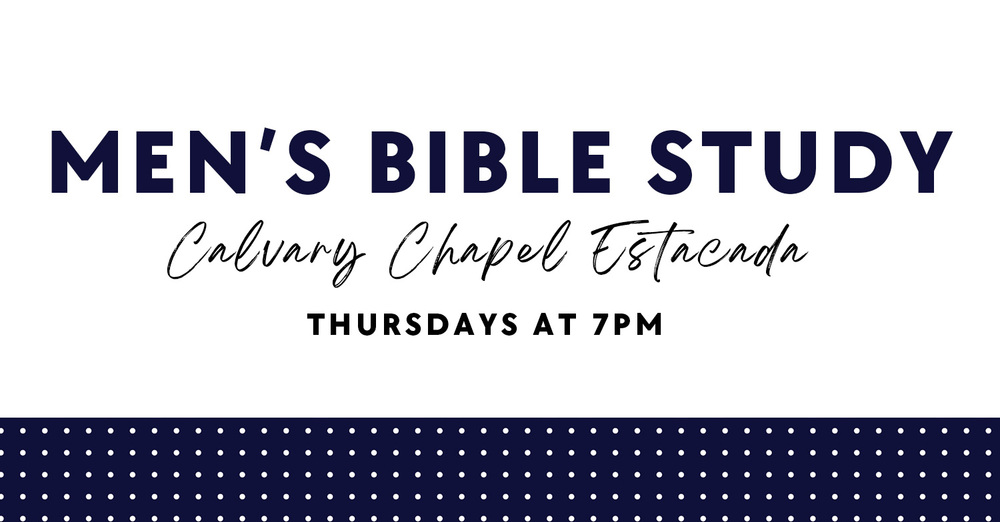 Men's Bible Study