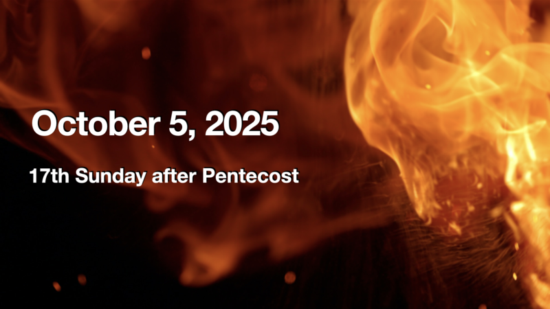 Eucharist Service - October 5, 2025