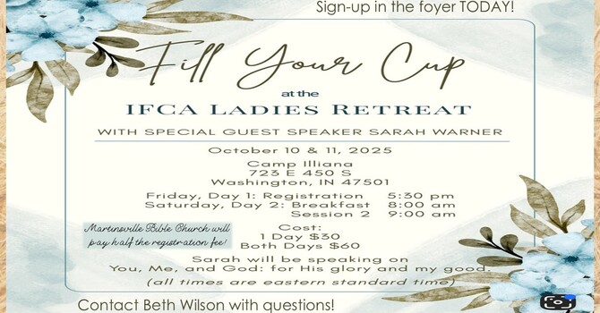 2025 Regional IFCA Ladies' Retreat