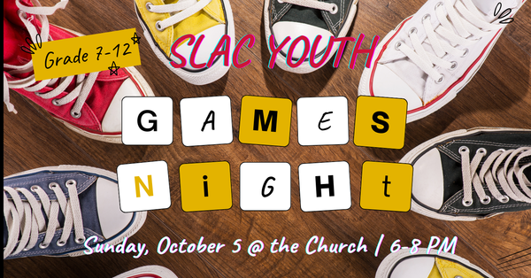 Youth Night – Games & Fun!