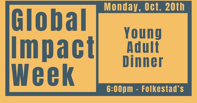 Young Adult Dinner With Luke Camara