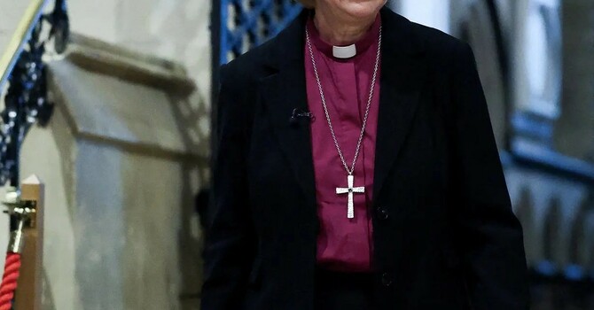 Sarah Mullally, appointed as the 106th archbishop of Canterbury