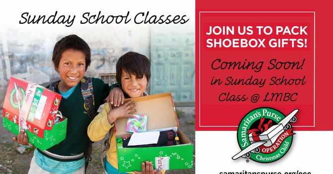 Christmas Child Shoebox Packing